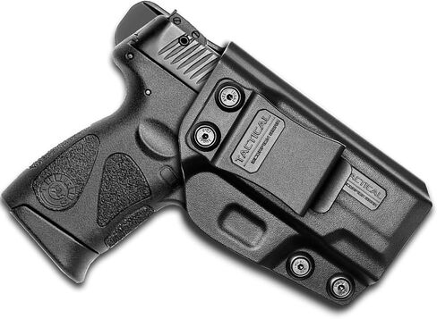 حافظة بنطال تكتيكية من نوع Scorpion Gear Polymer IWB مخفية داخل البنطلون: تناسب Smith & Wesson S&W M&P Shield .40 3.1 بوصة، 9 مم 3.1 بوصة in Kuwait