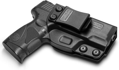 حافظة بنطال تكتيكية من نوع Scorpion Gear Polymer IWB مخفية داخل البنطلون: تناسب Smith & Wesson S&W M&P Shield .40 3.1 بوصة، 9 مم 3.1 بوصة in Kuwait