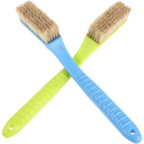 Bouldering Climbing Brush and Sturdy Bristle 2pcs Ergonomic with Curved Plastic Handle for Efficient Chalk Removal, Rock Cleaning Tool for Indoor and Outdoor Climbing in Saudi Arabia