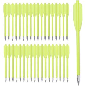 Bow and arrow college Crossbow Bolts Miniature Crossbows Arrows Plastic Body with Sharp Metal Point Tip (Pack of 12) in Kuwait