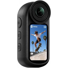 4K Mini Body Camera with Audio & Video Recording, 1.5" Screen, POV Body Cam with EIS, WiFi Action Camera, Wearable Magnetic Thumb Cam for Helmet (Space Gray) in Kuwait
