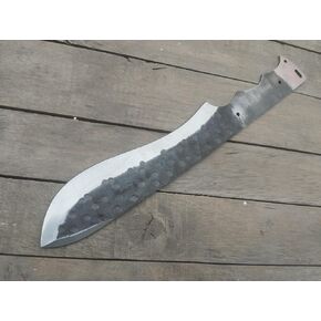 Hand Crafted High Carbon 14" Stainless Steel Forged Jungle Machete, Blank blade, Hunting Knife Machete, DIY Knife making Kit, Outdoor, EDC, Survival, Camping, Best Gift For all. Mac in Saudi Arabia