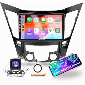 لسيارة Hyundai Sonata 2011-2014 CarPlay Android Auto Autoradio سيارة ملاحة ستيريو راديو GPS 9 بوصة IPS شاشة لمس وحدة رأسية تابلت إذا كان ذلك ممكنًا رباعي النواة 2G+64G in Kuwait