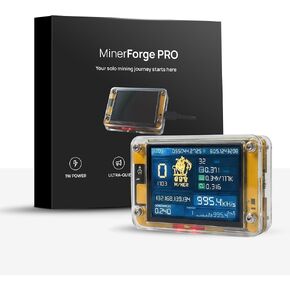 Miner Forge PRO 2.0 BTC Solo Miner USB-C LCD Display in Kuwait
