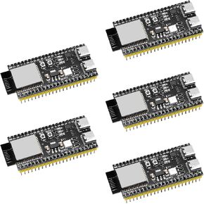 ESP32-S3-DevKitC-1 Board, 5-Pack WROOM-1-N16R8 ESP32-S3 Development Board with WiFi and Bluetooth 5.0, Dual-Core 240MHz MCU, Compatible with Arduino IDE and MicroPython in Saudi Arabia
