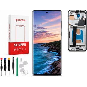 LCD for Samsung Galaxy S20 Ultra Screen Replacement (Silver) in Kuwait