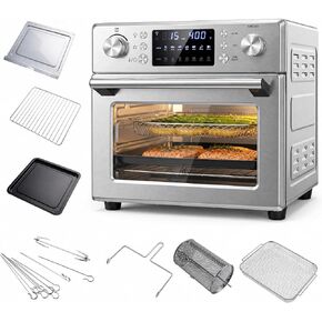 26 QT 1700W Air Fryer Toaster Oven Combo with Rotisserie in Saudi Arabia