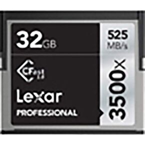 Lexar CFast 32GB Professional 3500x in Saudi Arabia