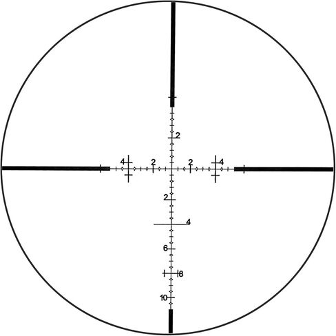 Long Range Rifle Scope,4-16X/6-24X Rifle Scope,SFP Crosshairs Reticle Scopes,with 11mm&20mm Mount &Sunshade in Kuwait
