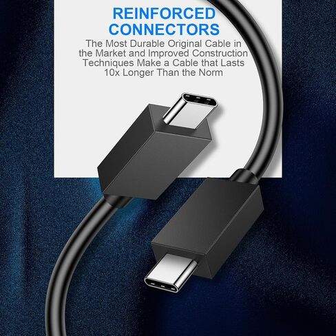 KOOWOD PS5 Controller Charger – 2 Pack 5FT OEM Original 3A Fast Charging Cable USB C to USB C Data Cord Wire for PlayStation 5 DualSense, Xbox Series S X Core, Elite Series 2, Switch Controller in Kuwait