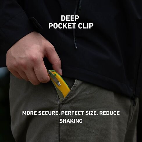 CJRB Nanner Folding Knife, 3.23" AR-RPM9 Steel Blade, G10 Handle in Kuwait