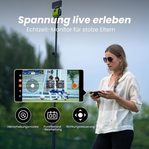 XbotGo Chameleon Flex Bundle, AI Sports Camera System with Compact Tripod in Kuwait