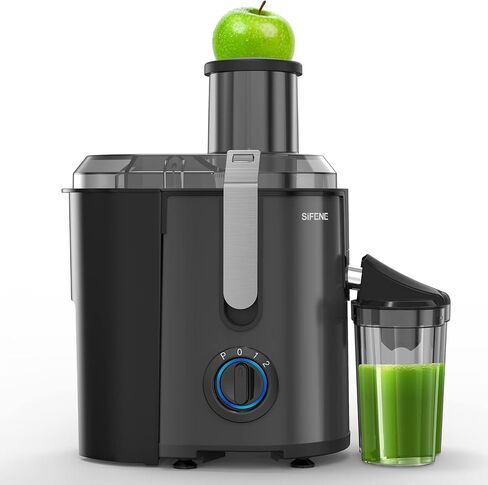 SIFENE 800W Compact Centrifugal Juicer for Whole Produce, 3.2" Wide Chute in Saudi Arabia