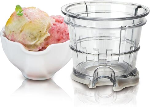 Kuvings Whole Slow Juicer B6000S - Higher Nutrients and Vitamins, BPA-Free Components, Easy to Clean, Ultra Efficient 240W, 60RPMs, Includes Blank Strainer-Silver 17.5" X 10.06" X 14" in Kuwait