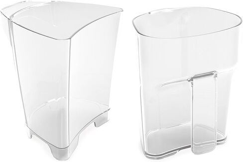 Kuvings Whole Slow Juicer B6000S - Higher Nutrients and Vitamins, BPA-Free Components, Easy to Clean, Ultra Efficient 240W, 60RPMs, Includes Blank Strainer-Silver 17.5" X 10.06" X 14" in Kuwait