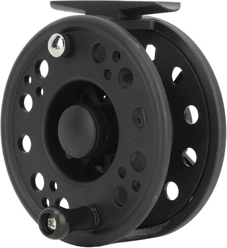 Focket Fly Fishing Reel, 7/8 Lightweight Plastic with Easy Installation Disassembly Integrated Fly Reel Long Casting for Streams Rivers Lakes in Saudi Arabia