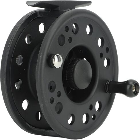 Focket Fly Fishing Reel, 7/8 Lightweight Plastic with Easy Installation Disassembly Integrated Fly Reel Long Casting for Streams Rivers Lakes in Saudi Arabia
