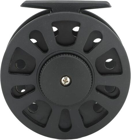 Focket Fly Fishing Reel, 7/8 Lightweight Plastic with Easy Installation Disassembly Integrated Fly Reel Long Casting for Streams Rivers Lakes in Saudi Arabia