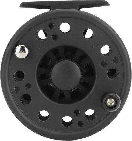 Focket Fly Fishing Reel, 7/8 Lightweight Plastic with Easy Installation Disassembly Integrated Fly Reel Long Casting for Streams Rivers Lakes in Saudi Arabia
