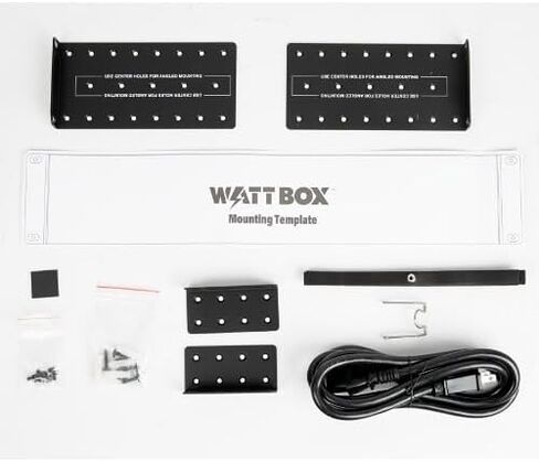 Generic WB-800-IPVM-12 800-series IP Power Conditioner; Remote Monitoring; End-User Mobile App; Professional-Grade Aluminum Build; Built-in Surge Protection and Power Conditioning; 12 Outlets in Saudi Arabia