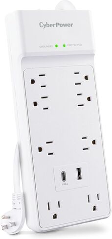 CyberPower CSP806UC18W Surge Protector in Saudi Arabia