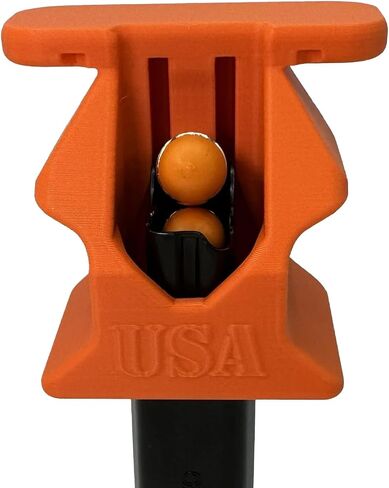 Magazine Speed Loader for Smith & Wesson Bodyguard 2.0 (NOT Single Stack) | Large Top Handle and Rounded Side Flanges for Comfort | Ergonomic, Easy, and Pain Free | Made in USA in Saudi Arabia