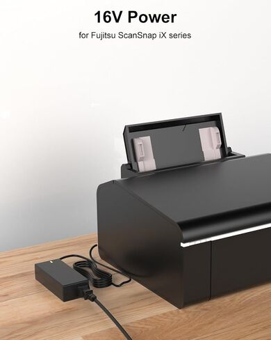 شاحن 16 فولت متوافق مع سلك الطاقة Fujisu iX1600 ScanSnap in Kuwait