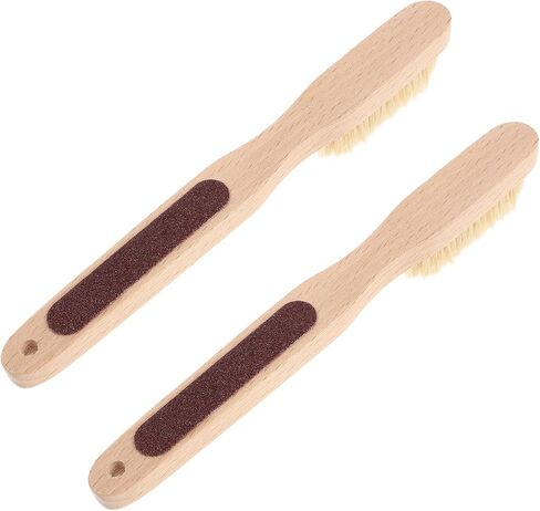 BESPORTBLE 2pcs Rock Cleaning Brush with Long Handle and Natural Bristles for Gym Climbing and Outdoor Bouldering, Lightweight Portable Climbing Brush Tool Designed to Access Tight Cracks in Saudi Arabia