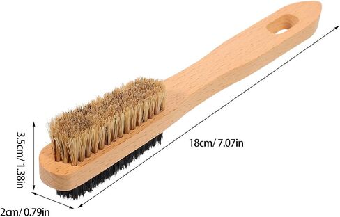 Baluue Rock Climbing Brush for Bouldering with Wood Handle and Sturdy Bristles Lightweight and Compact Chalk Cleaner for Climbing Gear and Rock Surfaces and Outdoor Use in Saudi Arabia