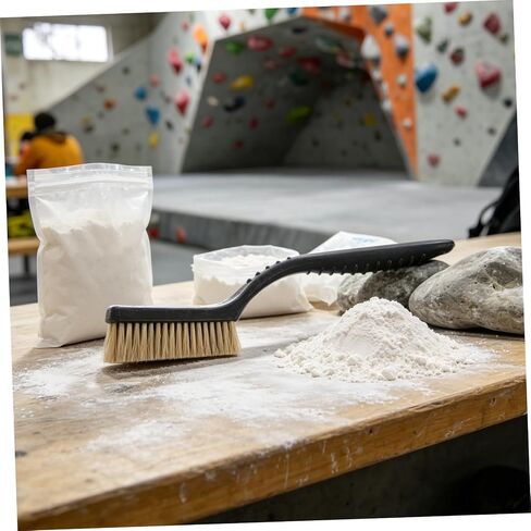 2pcs Rock Climbing Brush with Nonslip Handle and Sturdy Plastic Bristles for Efficient Cleaning of Indoor Climbing Walls and Outdoor Rock Adventures in Saudi Arabia