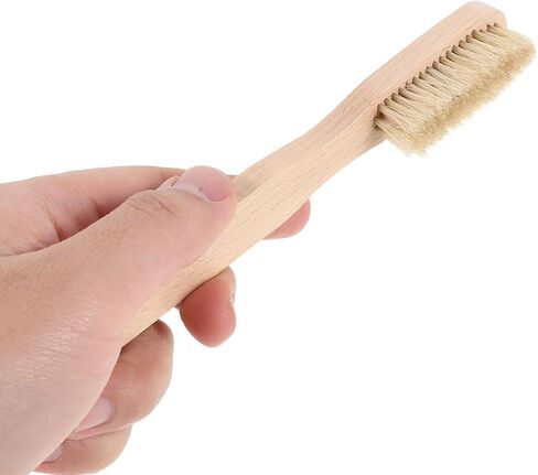 PRETYZOOM 2pcs Climbing Chalk Brush with Long Handle and Wood Bristles for Mountaineering Gear and Gym Climbing, Efficiently Removes Chalk, Dirt, and Grime, Portable and Lightweight in Saudi Arabia