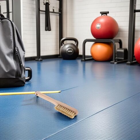Portable Bristles Handle for Cleaning Efficiency and Deep Boar Ergonomic Grip Brush with Long Wooden Climbing Rock Climbing Holds and Bouldering Equipment Use in Saudi Arabia