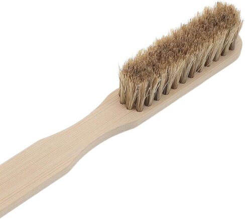 Toyvian Rock Climbing Brush Professional Cleaning Tool 2pcs with Beech Wood Handle and Boar Bristles for Removing Chalk from Holds and Fingertips, for Competition Bouldering and Field in Saudi Arabia