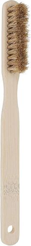 FOMIYES Bouldering Cleaning Tool Chalk Brush with Wood Handle and Boar Bristle for Powerful Scrubbing and Secure Grip, for Outdoor Climbing and Humid Environments in Saudi Arabia