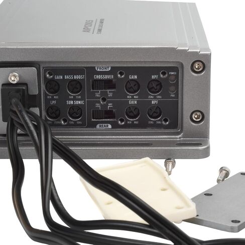 Magnadyne AquaVibe Pro AVP1200.5 5-Channel Class D Marine Amplifier, IP67 Wet-Rated, 1200W RMS, Boat, Motorcycle, RV, Off-Road Audio with Remote Bass Control in Kuwait