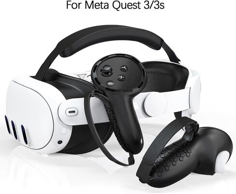 navor Grip Cover for Meta Quest 3/3S Controllers, Silicone Knuckle Straps in Kuwait