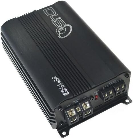 Down4Sound MM1002 Mini Maxx Black 350W RMS Mini 2-Channel Car Audio Amplifier in Saudi Arabia
