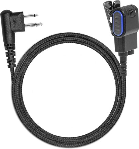 N-ear Choice™ PTT/Mic Tier 3 - Compact Radio PTT - Compatible with 2-Pin BPR40, CLS1110, CP100, CP100D, CP200, CP200D Radios in Kuwait
