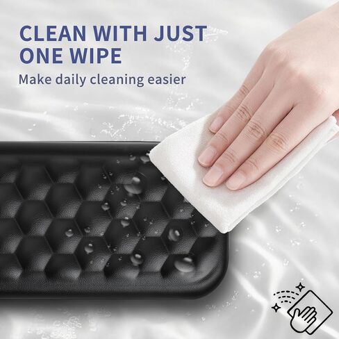 MMK Wrist Rest for Keyboard and Mouse, Black in Kuwait