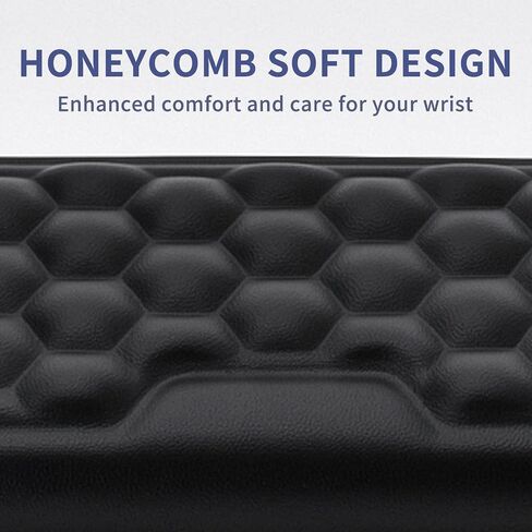 MMK Wrist Rest for Keyboard and Mouse, Black in Kuwait