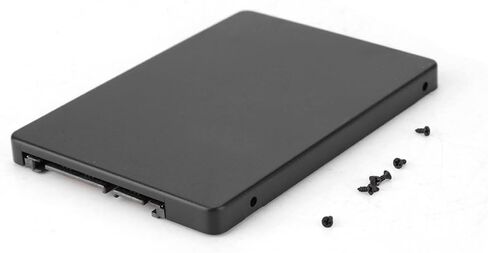 NGFF to SATAs 3 Adapter Card – 22x30/42/60/80mm M.2 SSD Converter for 2.5 Inch Hard Drive Enclosure, Easy Installation(Black) in Saudi Arabia