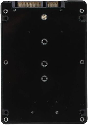 NGFF to SATAs 3 Adapter Card – 22x30/42/60/80mm M.2 SSD Converter for 2.5 Inch Hard Drive Enclosure, Easy Installation(Black) in Saudi Arabia