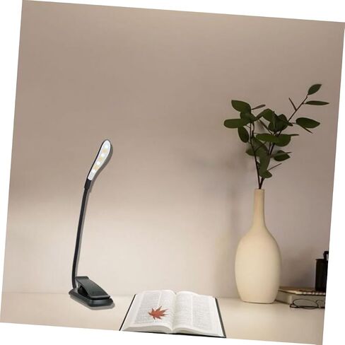 LIFKOME LED Reading Light Clip Lamp USB Rechargeable Flexible Gooseneck in Saudi Arabia