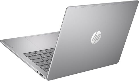 HP OmniBook 3 14 inch Next Gen AI PC, 2K Display, Snapdragon X X1-26-100, 16 GB RAM, 256 GB SSD, Qualcomm Adreno GPU, Windows 11 Home, Nouvelle Silver, 14-hz0288nr in Saudi Arabia