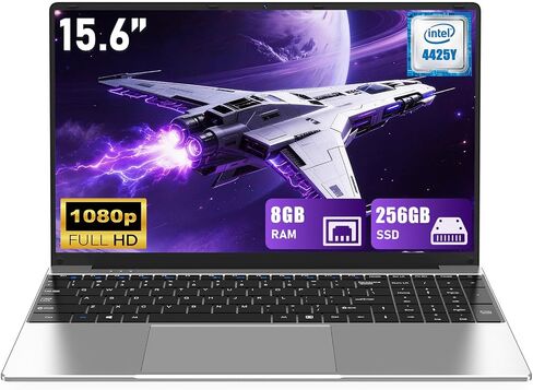 NIAKUN Laptop Computer 2026, 15.6 Inch Lap Top PC Window 11 Pro, 8GB RAM 256GB SSD, Int Pentium Gold Processor 4425Y, 2-Year Warranty, Bluetooth, MINI HDMI, FHD 1920 * 1080, Office 365, Business in Saudi Arabia