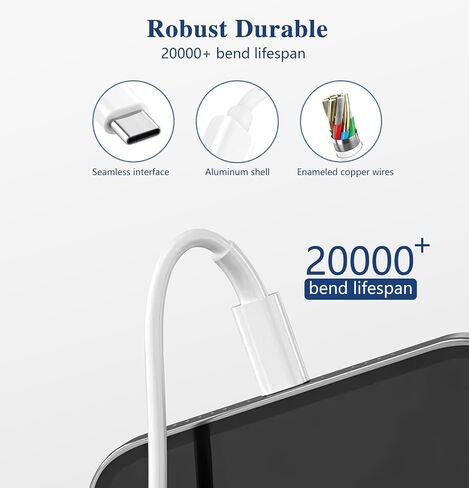 USB-C to 3.5mm Audio Headphone Adapter: 2 Pack Type C Aux Dongle Cable Cord in Saudi Arabia