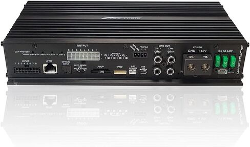 ARC Audio Blackbird 75w X 8 Compact Performance OEM Integration DSP Amplifier in Saudi Arabia