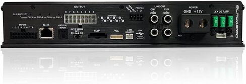 ARC Audio Blackbird 75w X 8 Compact Performance OEM Integration DSP Amplifier in Saudi Arabia