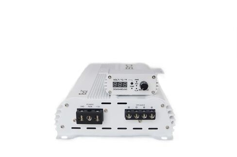 DOWN4SOUND JP8 V1.5 - White Gloss | 800+ WRMS CAR Amplifier in Saudi Arabia