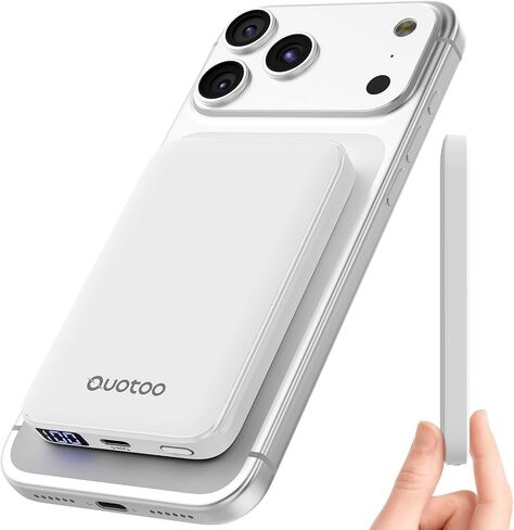 for Magsafe Portable Charger, 5000mAh Slim Wireless Magnetic Power Bank in Kuwait